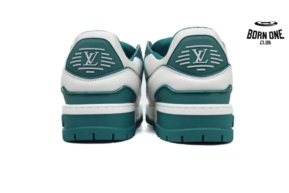 Louis Vuitton Trainer Maxi Sneaker White Green