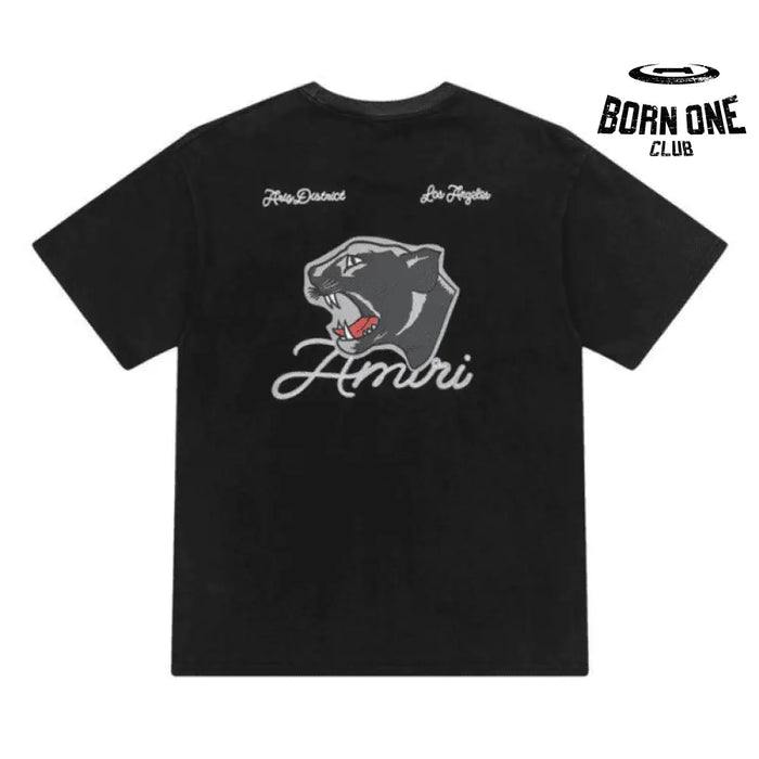 Camiseta Amiri Vintage Panther