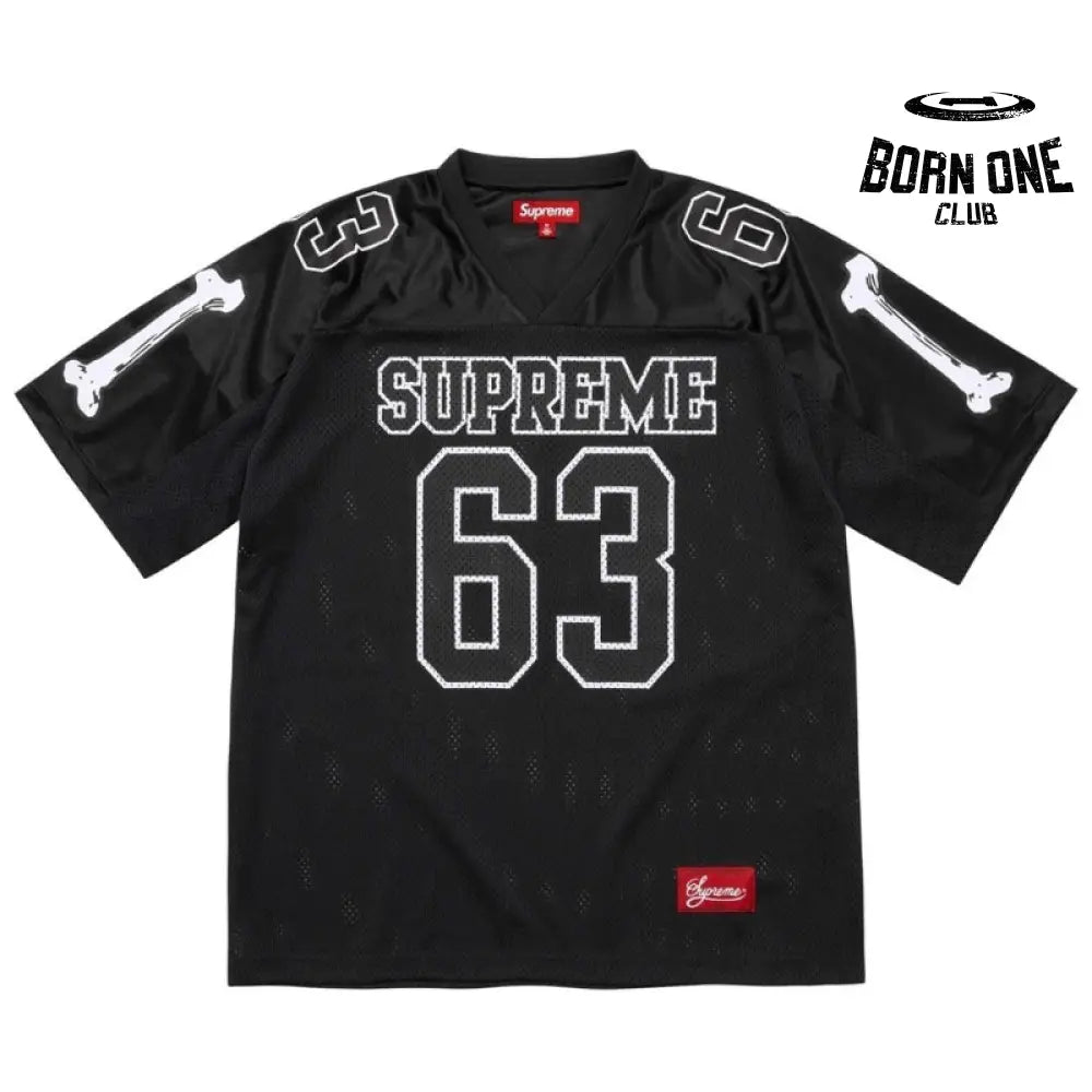 Camiseta Supreme Jersey Bones Football Black