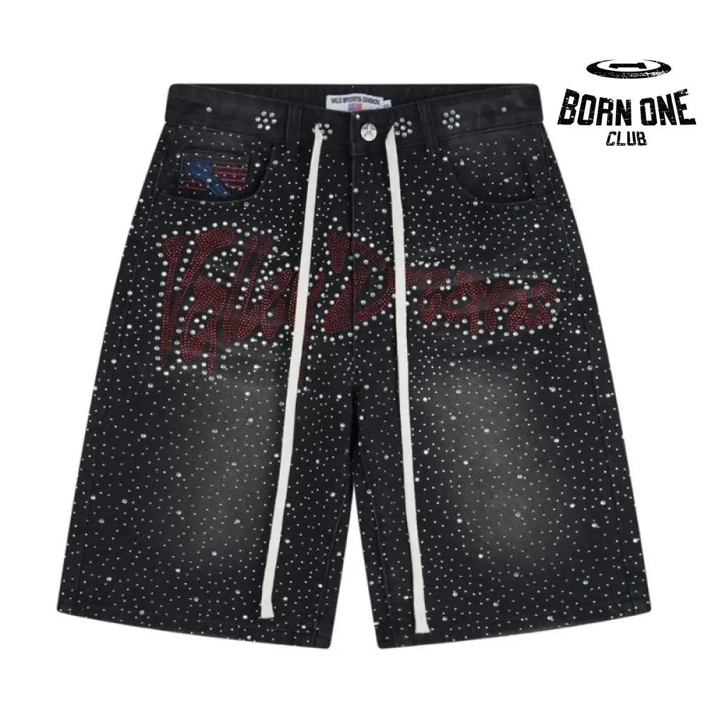 Shorts Vale Forever Iced Out Black