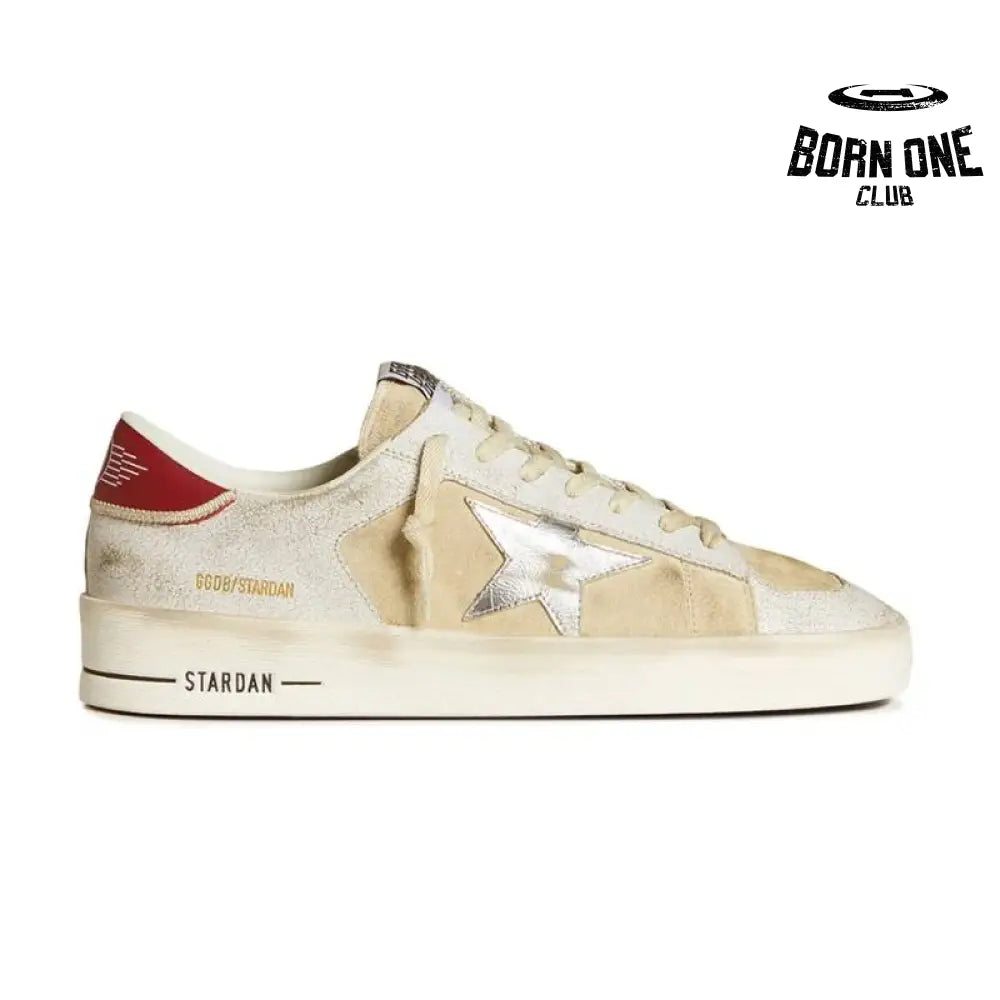 Golden Goose Stardan White Metallic Star