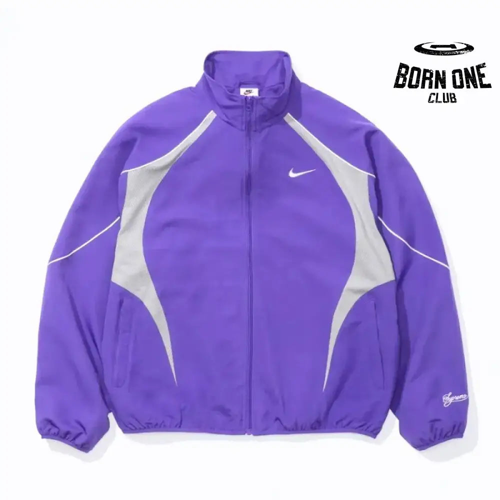Jaqueta Supreme x Nike Track Purple