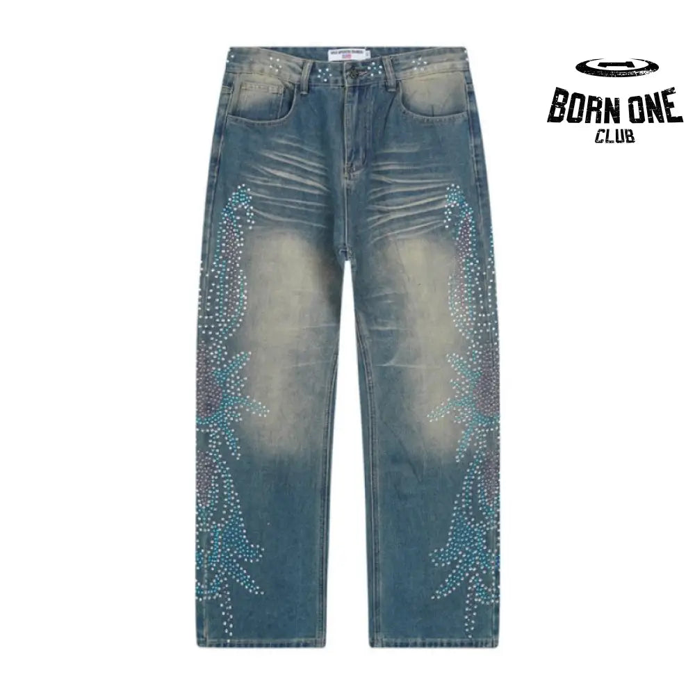 Calça Vale forever Tsunami Denim Blue