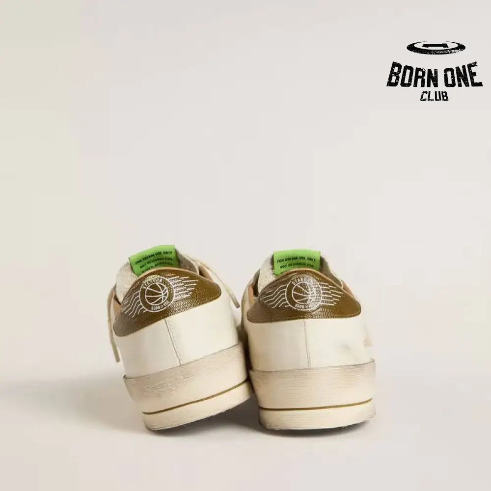 Golden Goose Stardan Canvas White khaki