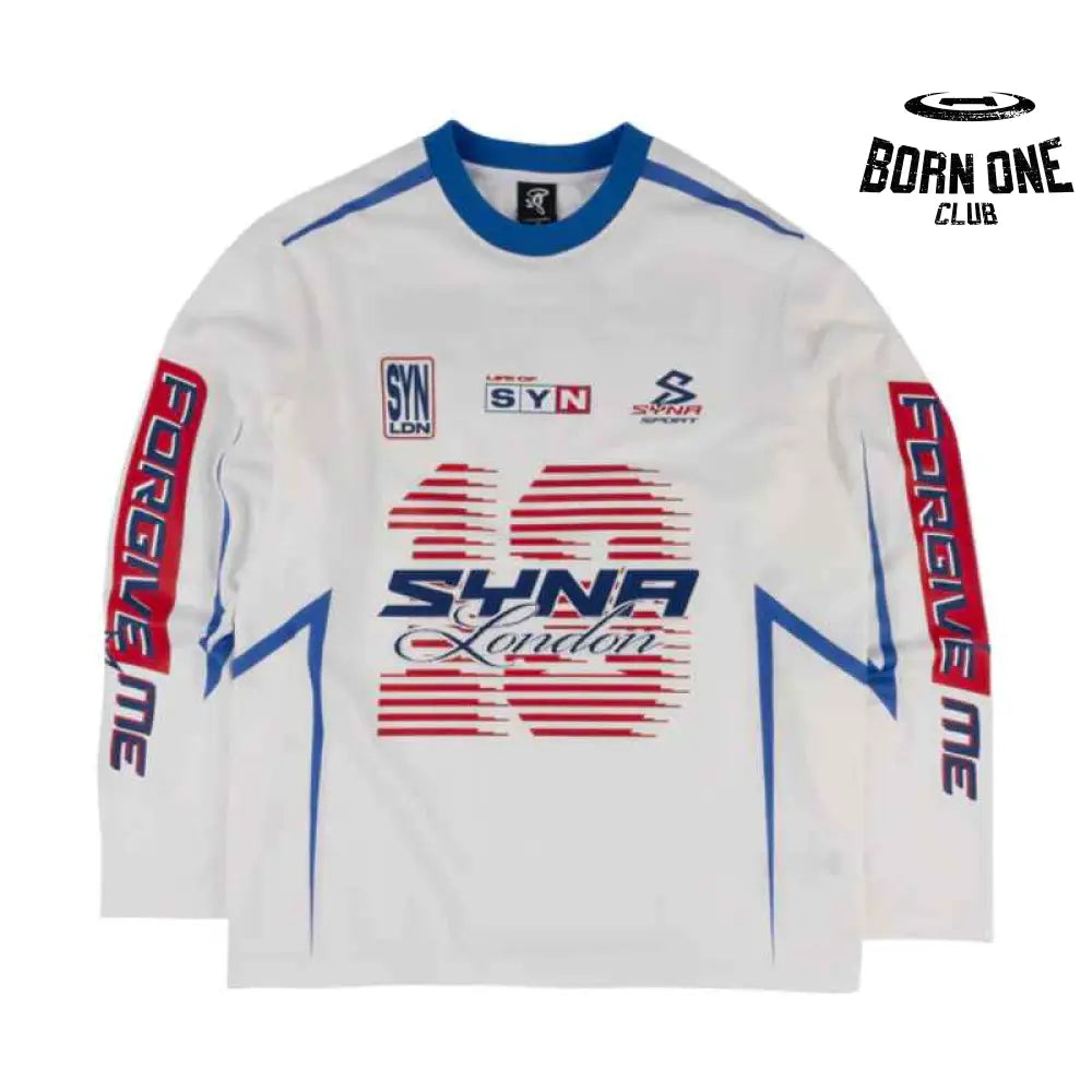 Camisa Syna World Motocross Jersey White