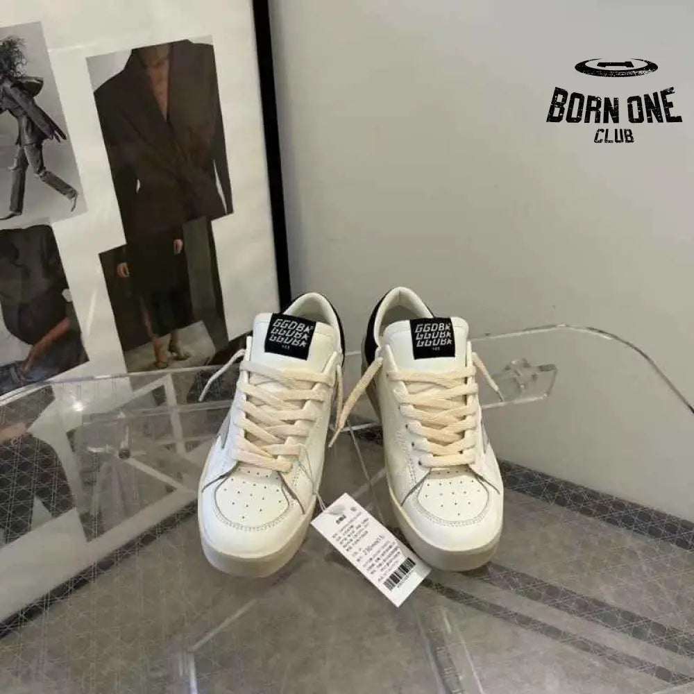 Golden Goose Stardan Ice White Black