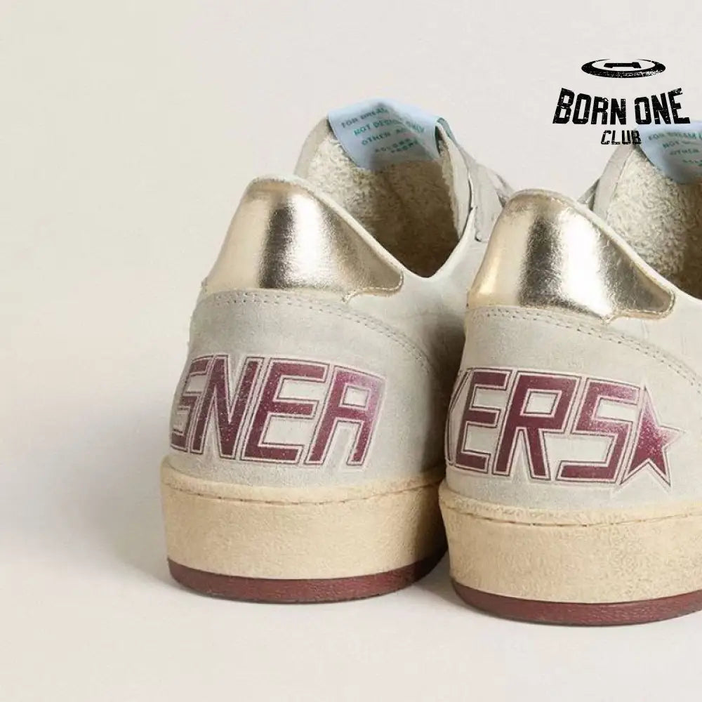 Golden Goose Ball Star 'Sneakers' White Star Red