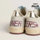 Golden Goose Ball Star 'Sneakers' White Star Red