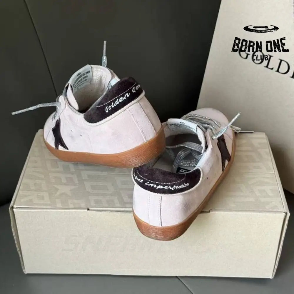 Golden Goose Super-Star Lilac Star Black