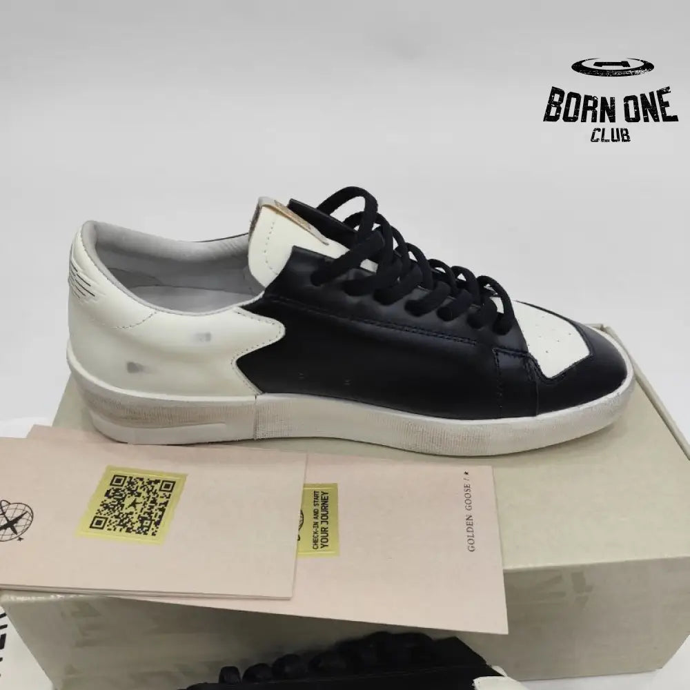 Golden Goose Stardan Black White