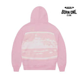 Jaqueta Corteiz Hybrid Knit Alcatraz Rosa