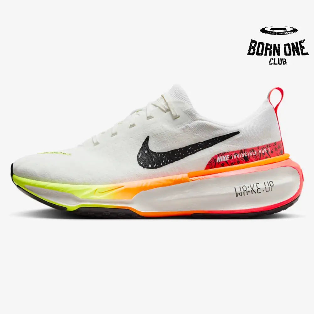 Nike Invincible Run 3 White Bright Crimson