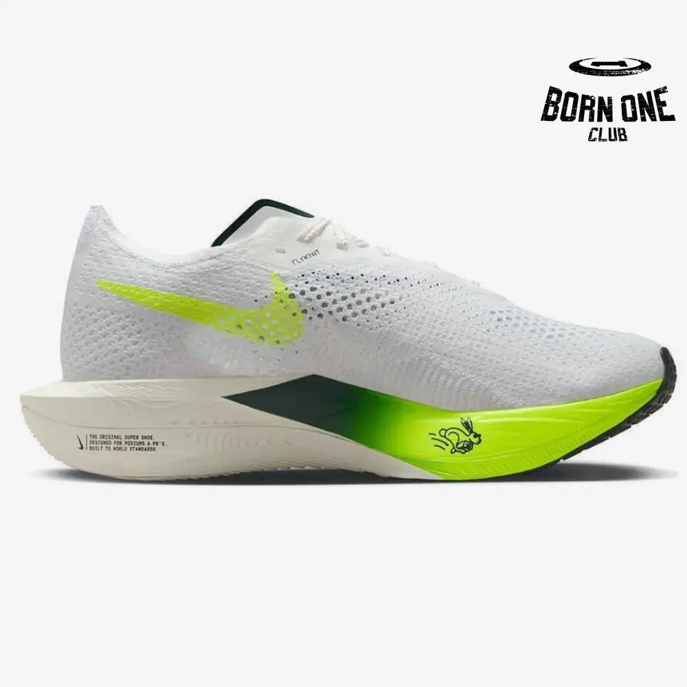 Nike Air Zoom X Vaporfly Next%3 Road Racing - Branco/Verde Pro