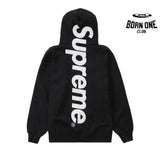 Moletom Supreme Satin Appliqué Preto
