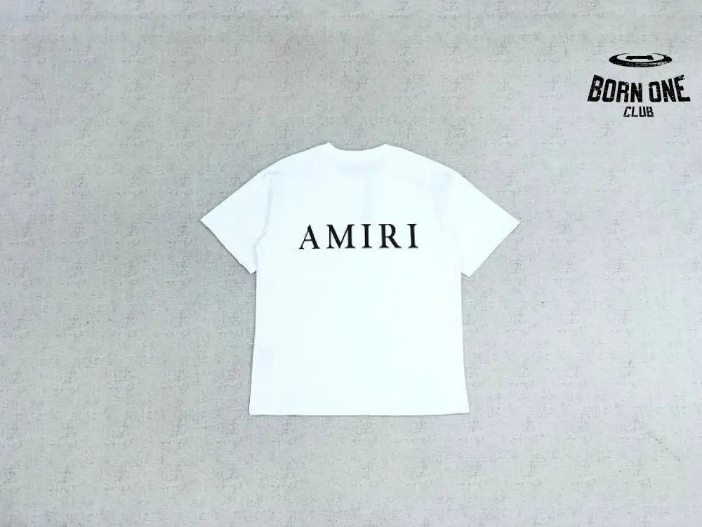 Camiseta Amiri MA Core Logo White