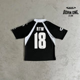 Camiseta Corteiz Alcatraz Football Preta