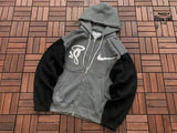 Jaqueta Syna World x Nike Solo Swoosh Fleece Full-Zip Grey