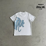 Conjunto Shorts Synaworld White Blue