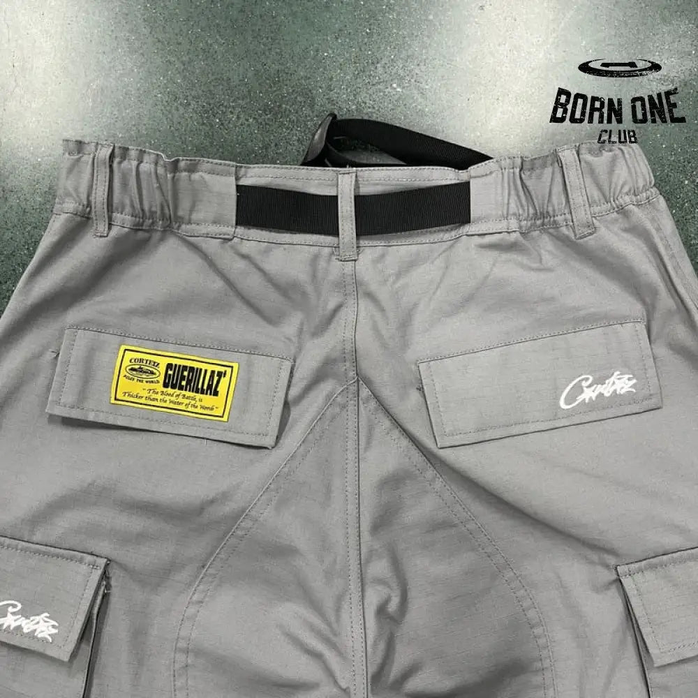 Calça Corteiz Cargo Cinza