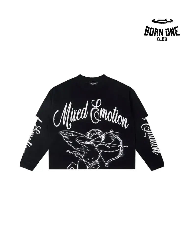 Camiseta Manga Longa Mixed Emotion