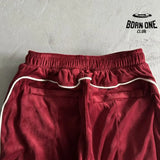 Conjunto Corteiz Veludo Vermelho