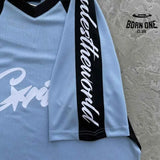 Camiseta Corteiz Alcatraz Football Azul