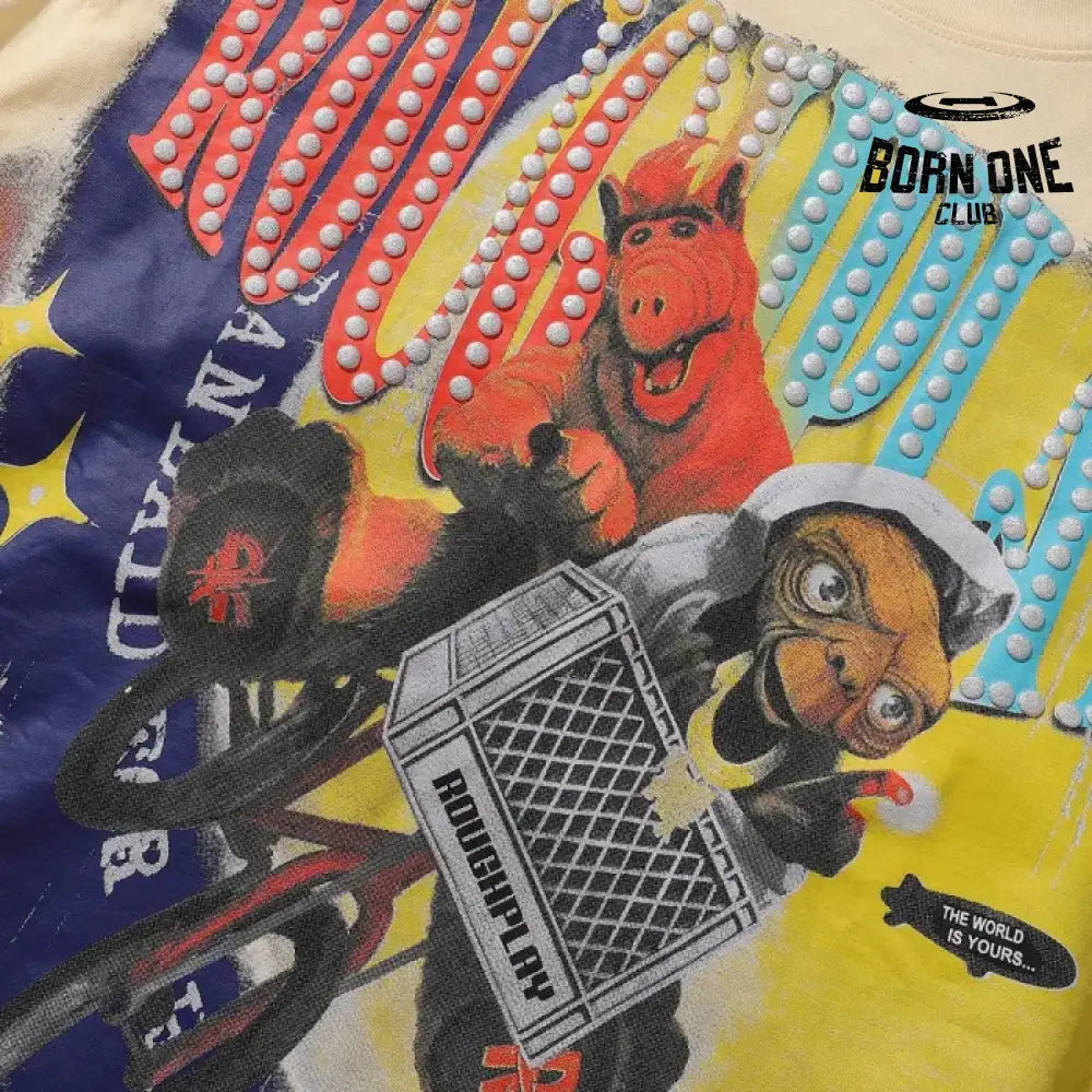 Rough Play Camiseta Manga Longa