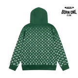 Moletom Louis Vuitton LV Green Monogram Gradient