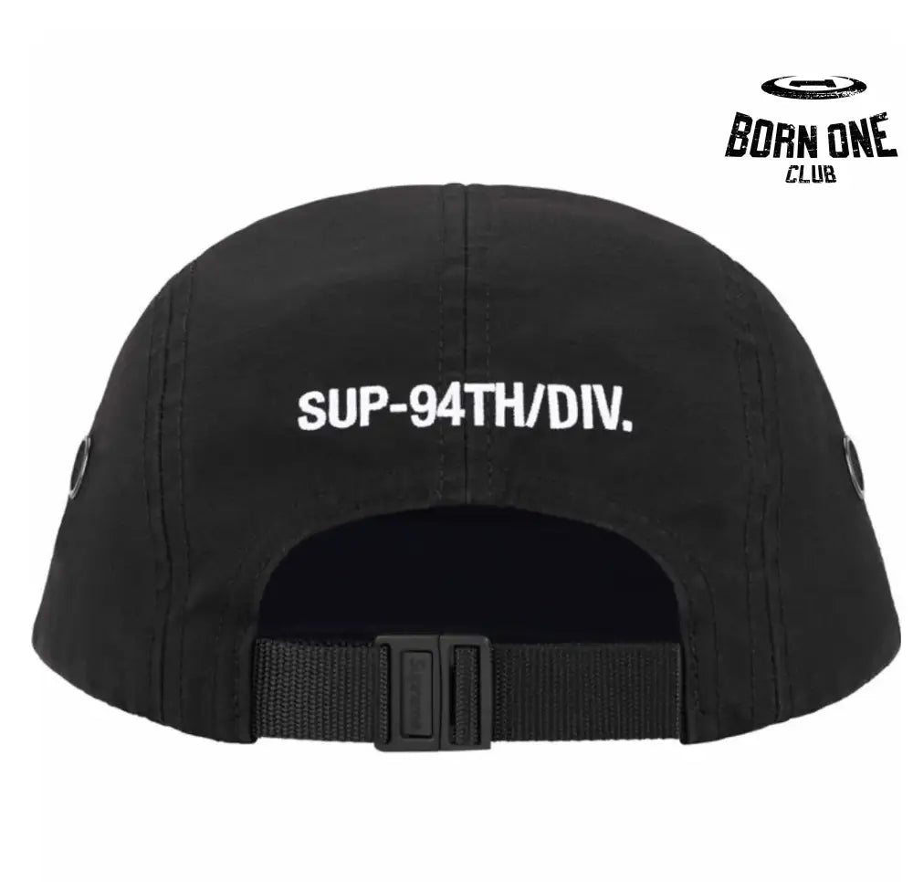Boné Supreme Military Camp Black Sup-94th/div