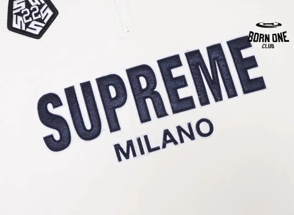 Moletom Supreme Milano Half Zip