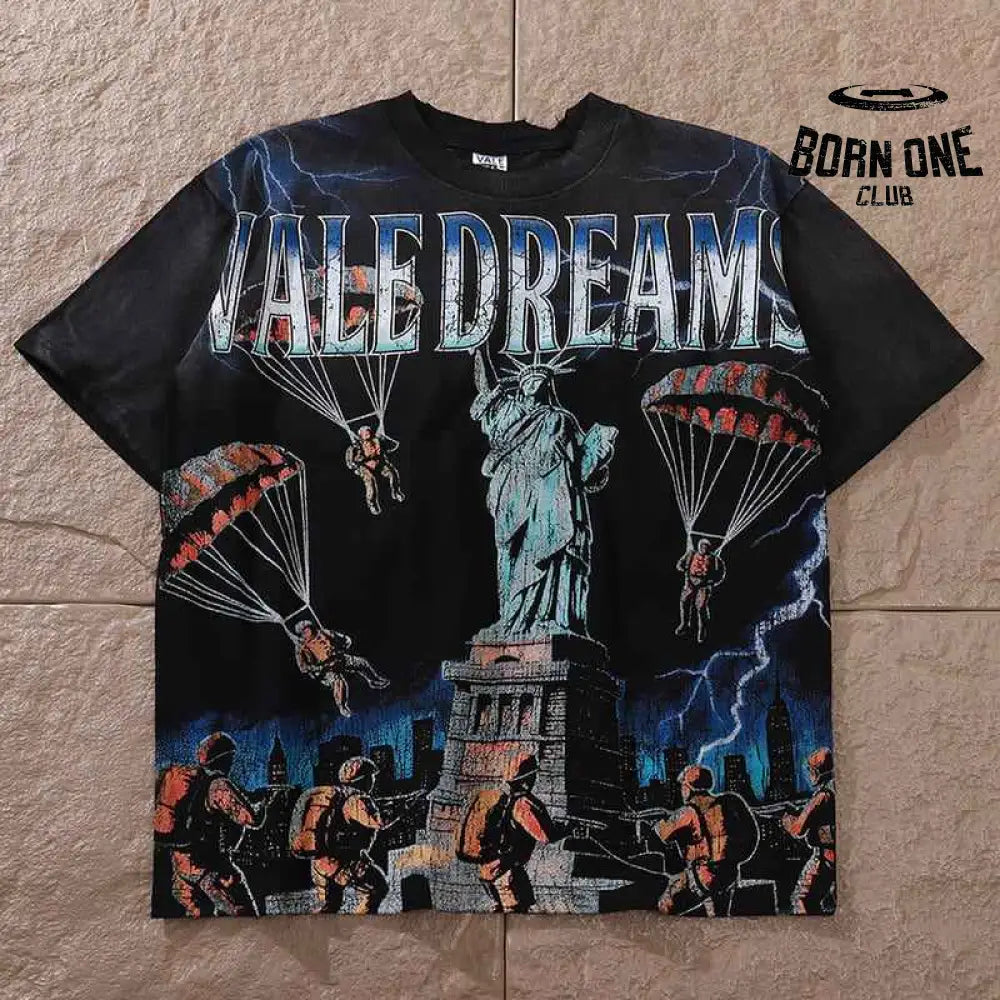 Camiseta Vale Forever NYC Invasion Big Black
