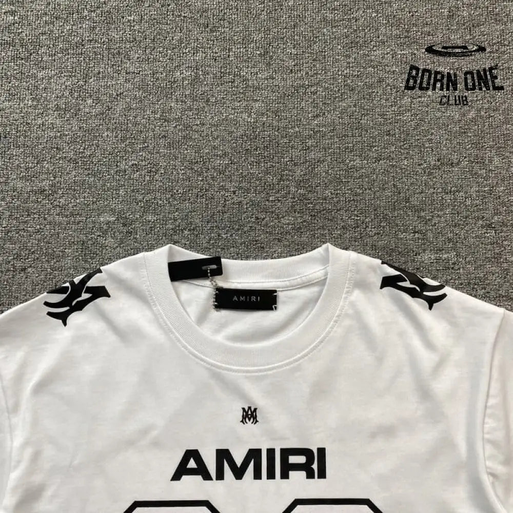 Camiseta Amiri 22 SKATER Branco