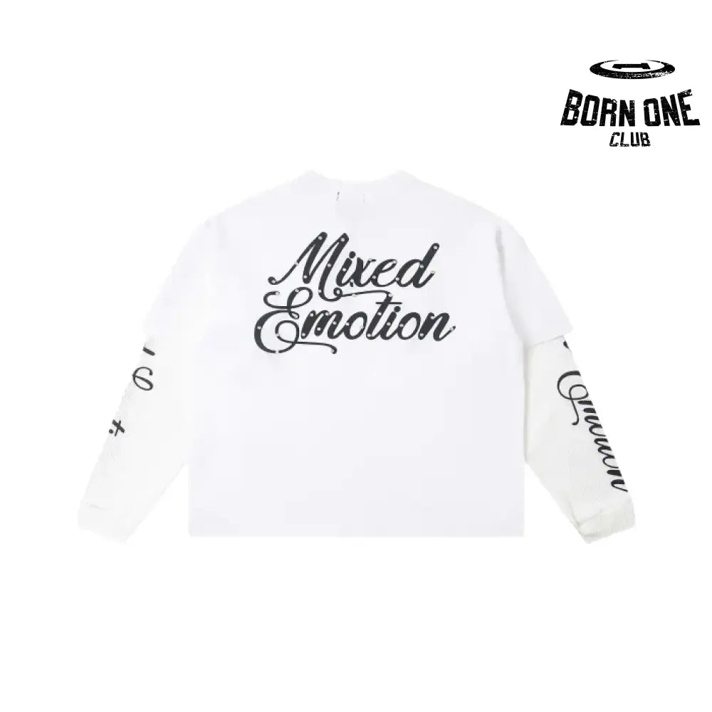 Camiseta Manga Longa Mixed Emotion