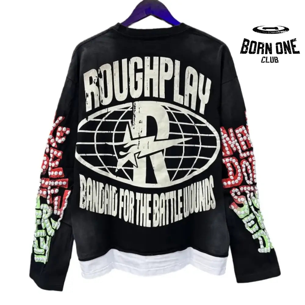 Rough Play Camiseta Manga Longa