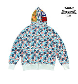Bape Shark Moletom Zíper
