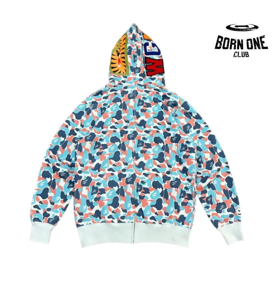Bape Shark Moletom Zíper