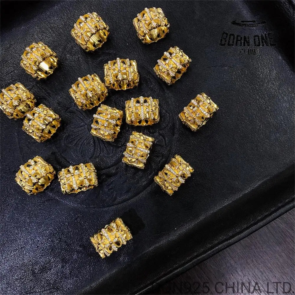 22K Gold CHROME HEARTS Cemetery Ring