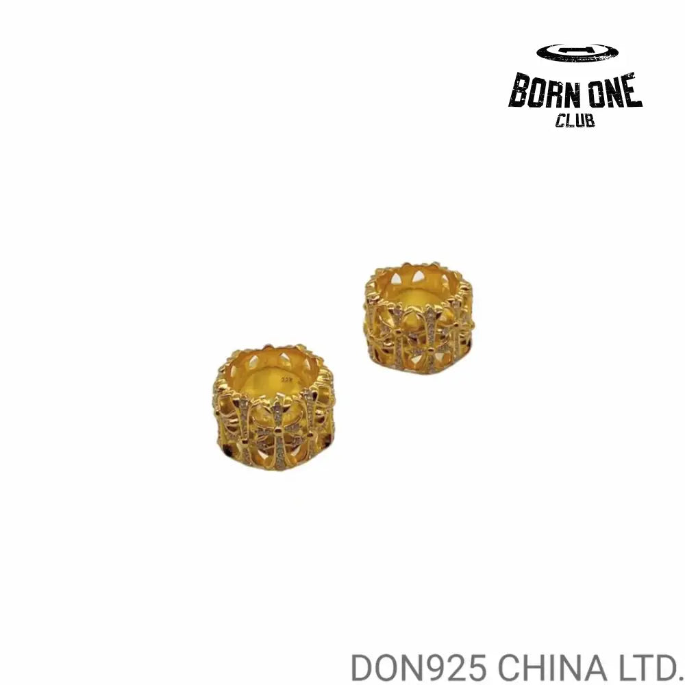 22K Gold CHROME HEARTS Cemetery Ring