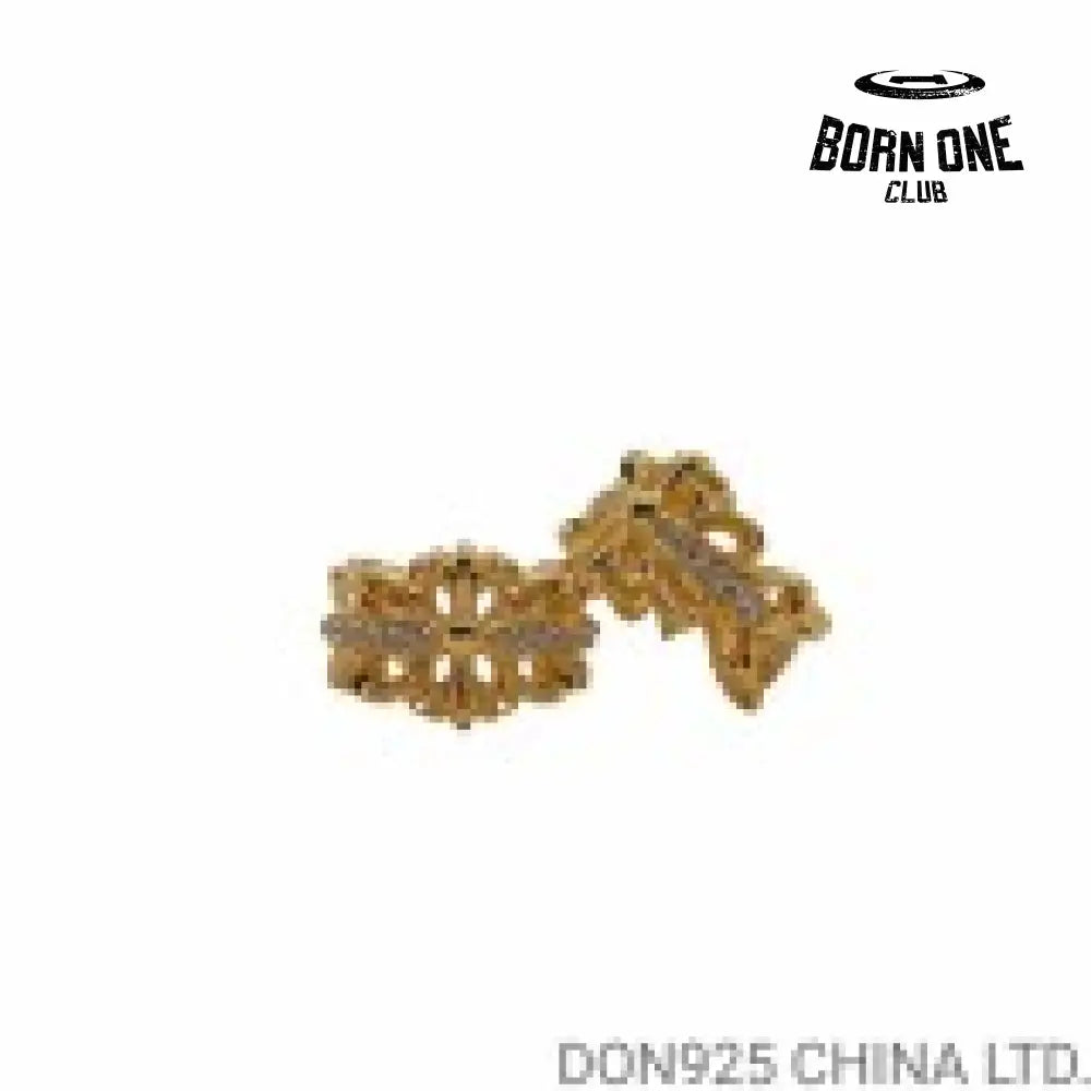 22K Gold CHROME HEARTS Double Floral Ring