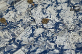 Jaqueta Louis Vuitton Distressed Floral Denim