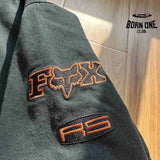 Jaqueta Supreme x Fox Racing Hooded Work Black