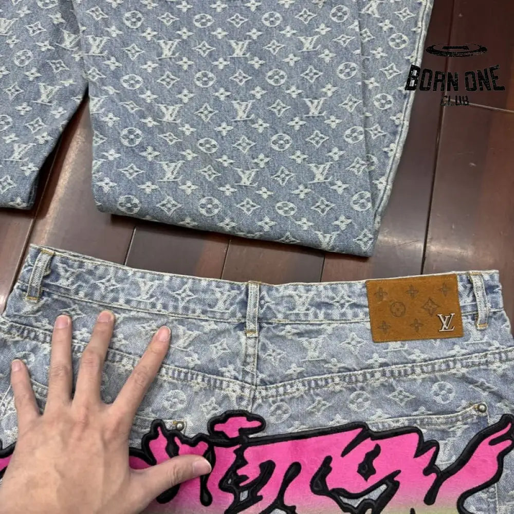 Louis Vuitton Calça Jeans "Indigo"