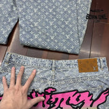 Louis Vuitton Calça Jeans "Indigo"