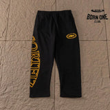 Conjunto Corteiz Superior Royale Preto/Amarelo