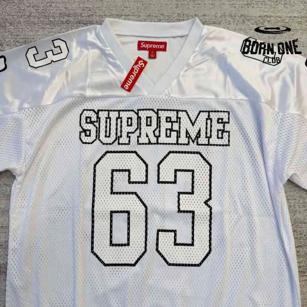 Camiseta Supreme Jersey Bones Football White