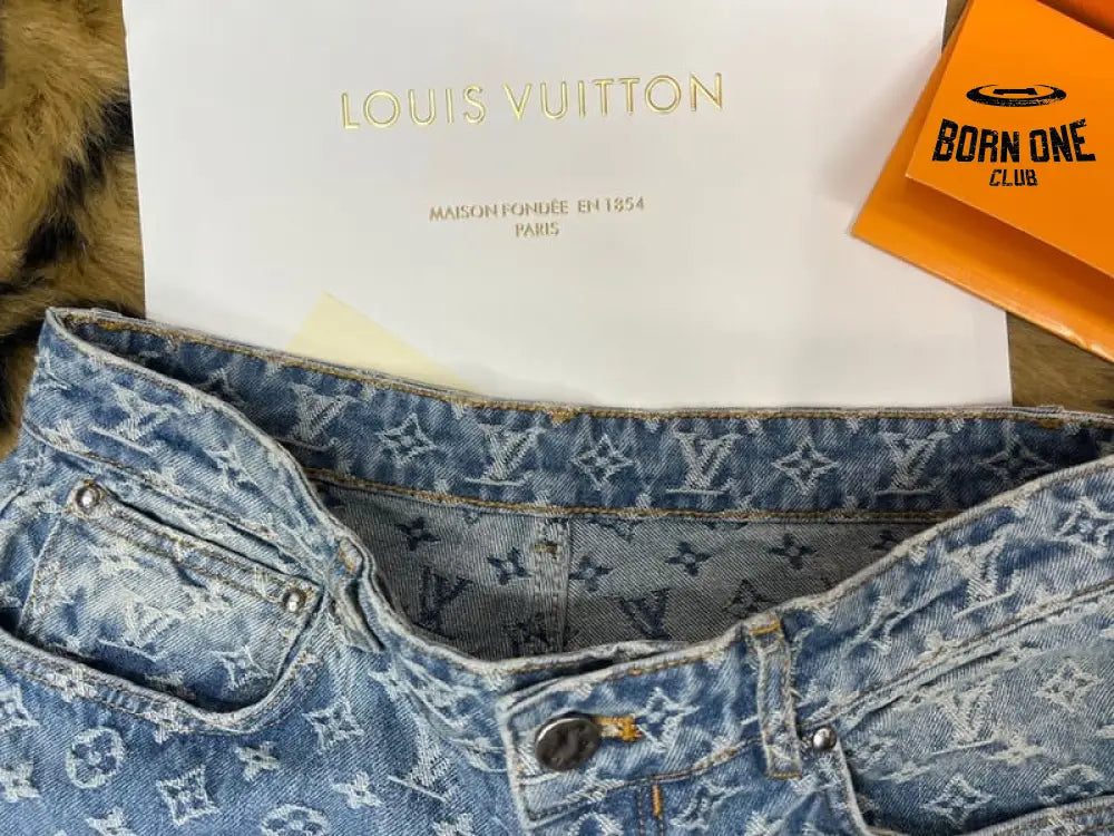 Louis Vuitton Calça Jeans "Indigo"