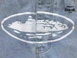 Shorts Corteiz Alcatraz Denim Washed