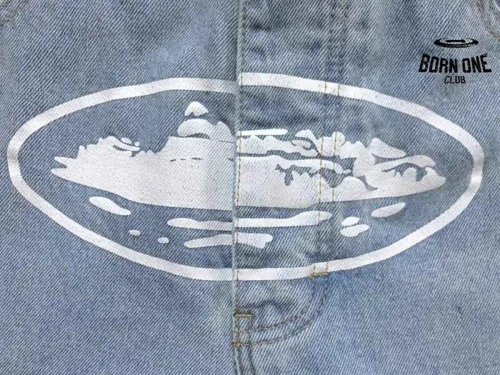 Shorts Corteiz Alcatraz Denim Washed