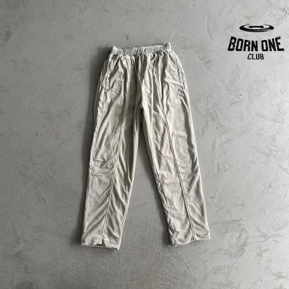 Conjunto Corteiz Veludo Cinza