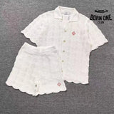 Conjunto Casablanca Crochê Branco